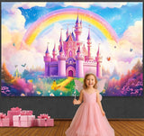Princess Birthday Party Decorations Princess Backdrop for Girls
