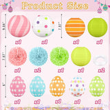 14Pcs Easter Party Decorations Set for Home Spring Egg and Round