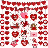 30 Pcs Valentines Day Decorations Set Valentines Day Decor Be Mine