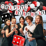 81 PCS Casino Theme Party Decorations Las Vegas Party Decorations