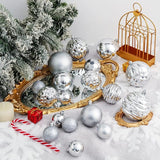 XmasExp 24ct Christmas Ball Ornaments Shatterproof Christmas #4