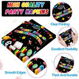 96Pcs Preschool Graduation Plates and Napkins Next Stop Kindergarten