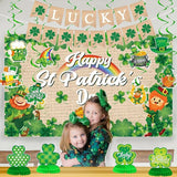 St Patricks Day Decorations Set Happy St Patrick's Day Shamrock
