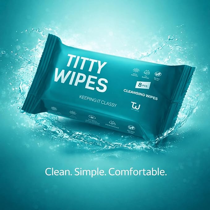 Titty wipes gag gifts for girlfriend, birthday gifts for women, Funny