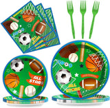 Sports Party Plates Napkins Superstar Party Tableware All Star