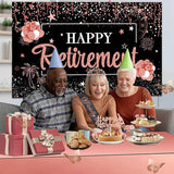 52Pcs Retirement Party Decorations Women with Retirement Sash and