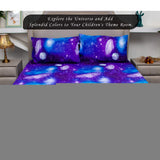 Bedlifes Galaxy Outer Space Sheet Set, Galaxy Themed, 3 pcs Including