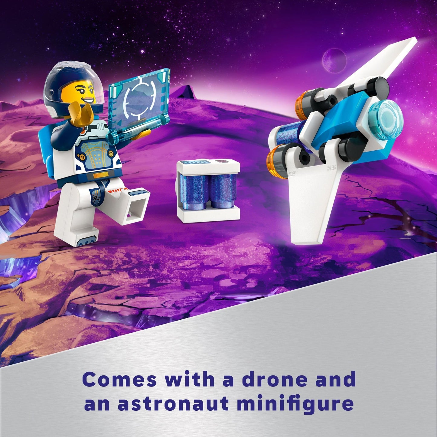 LEGO City Interstellar Spaceship Toy for Kids, Creative Play Space