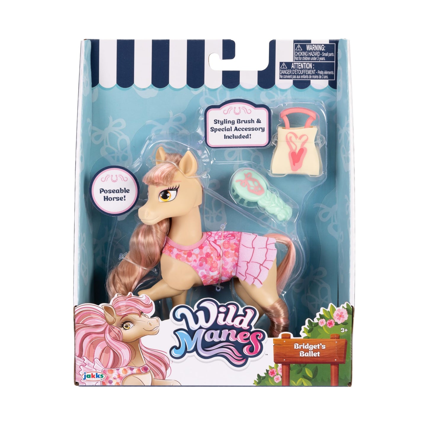 Wild Manes Horse Toys Bridget’s Ballet Horse Doll & Dreamer’s Slumber