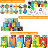 230PCS Dinosaur Party Favors Dinosaur Birthday Party Supplies &