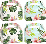 DjinnGlory 36 Pack Hawaiian Luau Party Favor Treat Boxes Gable Boxes
