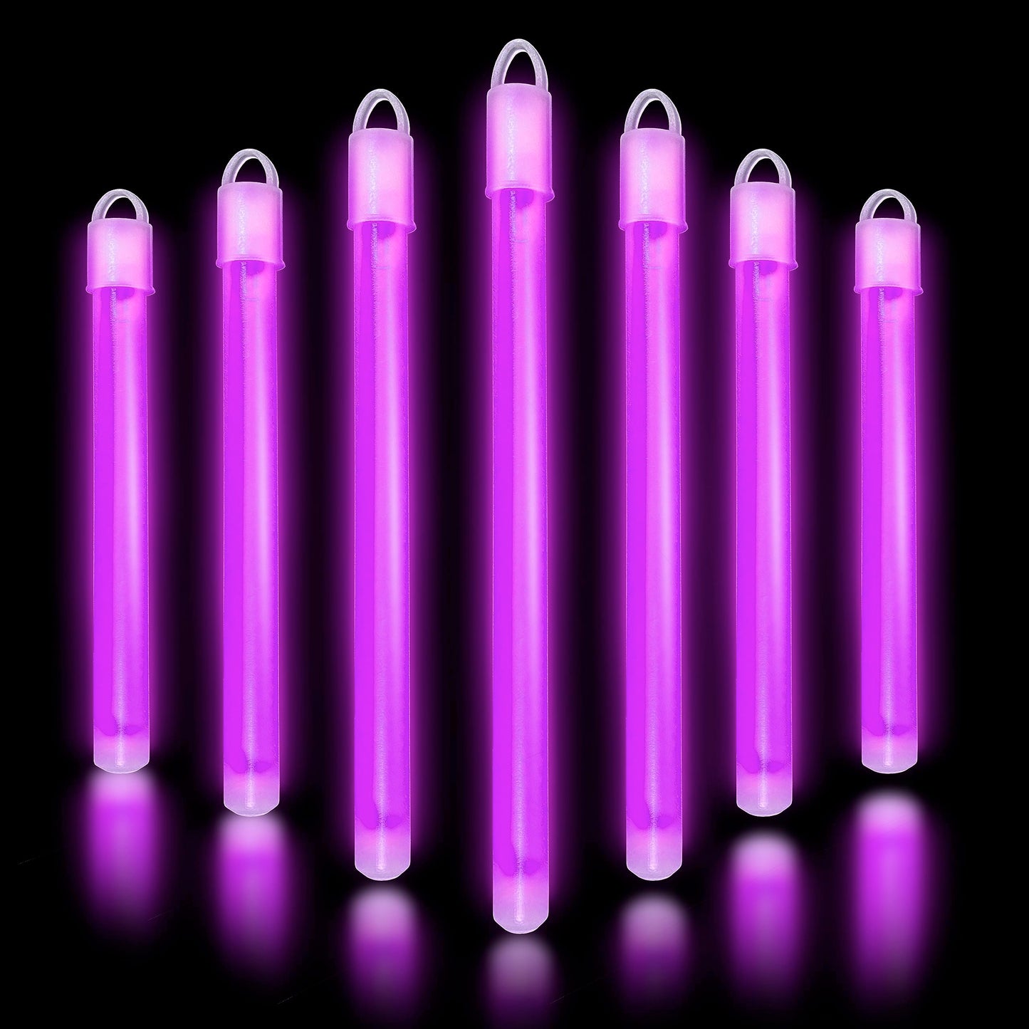 Glow Fever Glow in The Dark Sticks - 100 ct 6" Glow Sticks Bulk Party