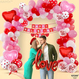 Valentines Day Decorations Arch Set Pack of 115 Happy Valentines Day