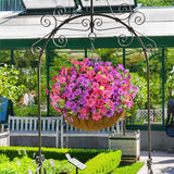 AmyHomie 16 Bundles Artificial Flowers for Outdoor Outside Spring