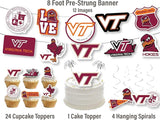 Party Supplies for Football, Birthday Gift, Graduation Party Banner