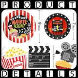 Movie Night Birthday Party Decorations Movie Night Party Napkins and