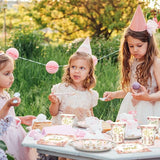 200 Pcs Floral Baby Shower Paper Plates Napkins Cups Baby Shower