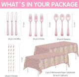 Retirement Decorations For Women Rose Gold Happy Retirement Party