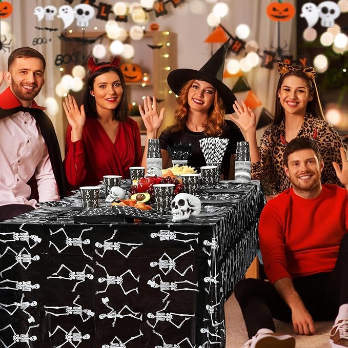 452 Pcs Halloween Skeleton Party Decorations Human Bones Dancing
