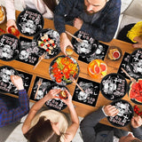 100 Pcs 40th Birthday Party Supplies Death to My 30s Paper Plates
