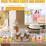 WILLBOND 120 Pcs Construction Party Cups Construction Party Favors