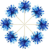 Gyufise 30Pcs Foil Firework Cupcake Toppers Happy Birthday Cake #3