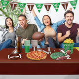 Football Party Decorations Serve 24 99 Pcs Football Party Supplies