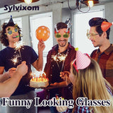 Party Sunglasses-9 Pairs Fun Music-Themed Party glasses， Funny Summer
