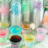 48 Pack 14 OZ Hawaiian Cups for Party Luau Plastic Cups Tropical