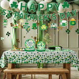 106PCS St Patrick's Day Plates and Napkins Set St Patricks Day