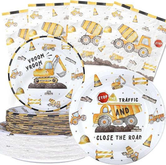 Construction Birthday Party Decorations Set Construction Party