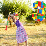 Building Blocks 3rd Birthday Party Decorations Number 3 Pinata with
