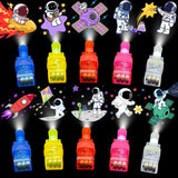 KCNVLCK 40 PCS Outer Space Party Favors LED Light Up Finger Lights