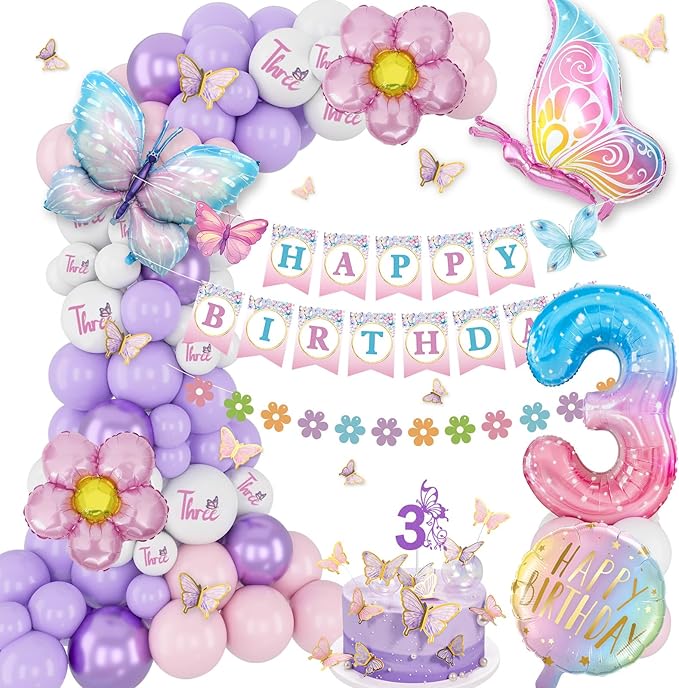 3rd Birthday Decorations for Girls Threenager Birthdays Party