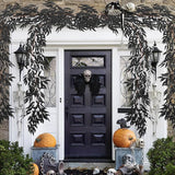Artificial Hanging Willow Leaves Vine Twigs 2Pcs 5.7Ft Halloween