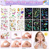12 Sets Unicorn Party Favors Birthday Supplies for Girls Drawstring