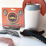Reusable Novelty Can Mustache Clip - Clip-On Facial Hair Accessory