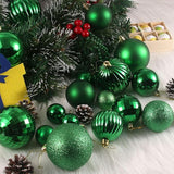 18Pcs Christmas Balls Ornaments for Xmas Tree - Shatterproof Christmas