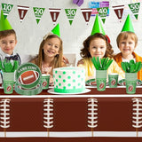 Football Party Decorations 133Pcs Football Party Supplies Set