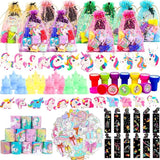 Unicorn Party Favors 134 Pcs Unicorn Birthday Party Decorations