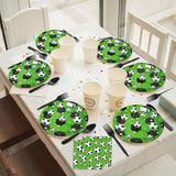 Soccer Party Supplies for 24 Guests Soccer Party Plates and Napkins