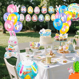 Easter Party Decorations 51pcs Easter Bunny Decorations Set
