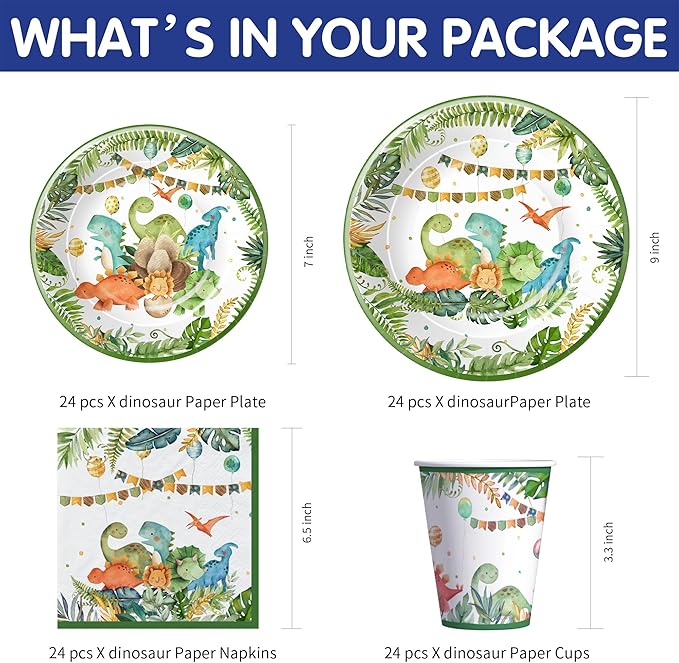 Dinosaur Birthday Party Supplies Dinosaur Baby Shower Decorations