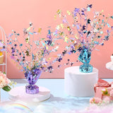 3 Pcs Unicorn Table Decorations Rainbow Metallic Gleam Foil Spray
