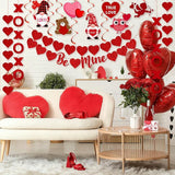 30 Pcs Valentines Day Decorations Set Valentines Day Decor Be Mine