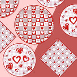 200Pcs Valentine's Day Decorations Happy Valentine Plates