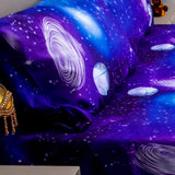 Bedlifes Galaxy Outer Space Sheet Set, Galaxy Themed, 3 pcs Including