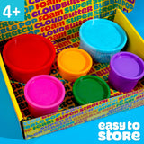 Play-Doh Scented Slime Variety Pack, 6-Pack Variety, Super Stretch,
