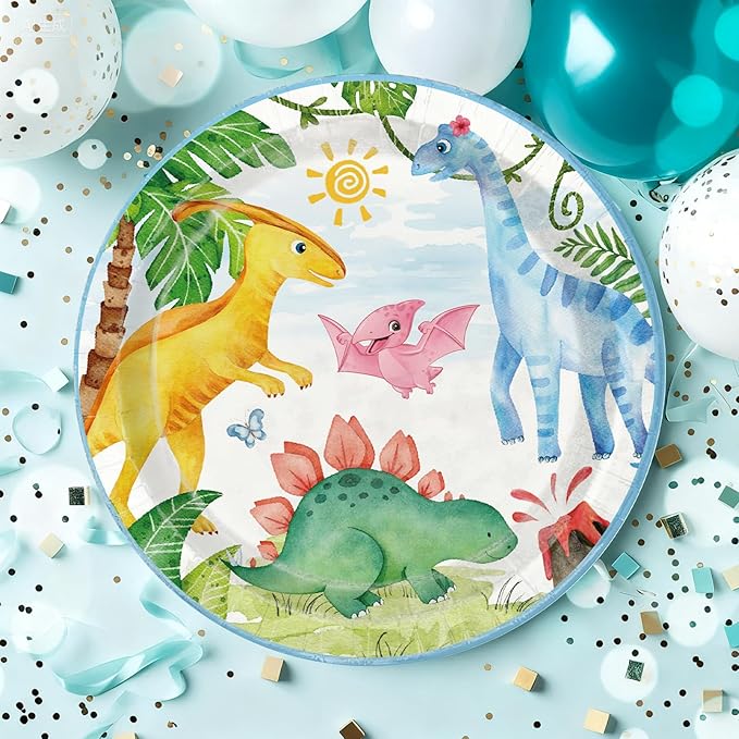 Dinosaur Birthday Party Supplies - 175PCS Dinosaur Themes Party