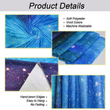 Lahasbja Galaxy Tapestry Blue Starry Sky Universe Space Tapestries
